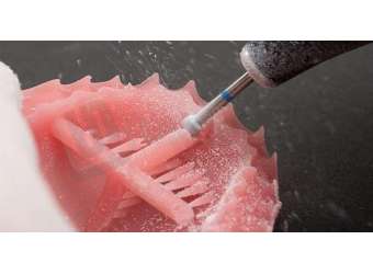 VITA - VITA VIONIC BASE IMPACT high-impact 3D-printing denture resin, Pink, 1 kg; for the VITA VIONIC SOLUTIONS digital denture workflow. - # HVBRIP1000