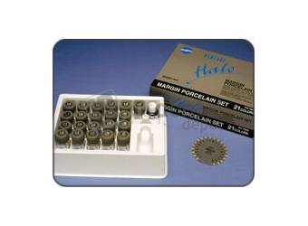 SHOFU Vintage Halo Margin Set -(21) 15gr color powders- 1 color indicator- instructions #7650 #7650