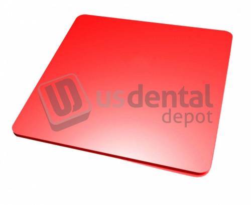 PRO-FORM  Mouthguard Resin Sheets, RED , 5x5in  .160 thick, - 300pk -  Soft for energy - #9597910