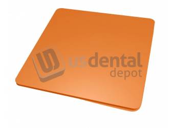 PRO-FORM  Mouthguard Resin Sheets, ORANGE, 5x5in  .160 thick, Soft for energy - #9597900