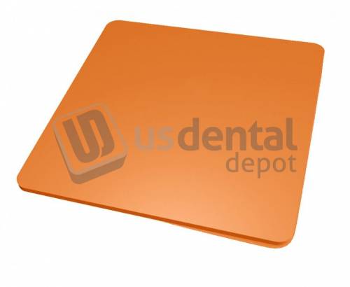 PRO-FORM  Mouthguard Resin Sheets, ORANGE, 5x5in  .160 thick, Soft for energy - #9597900