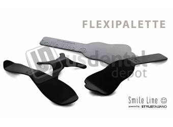 SMILE LINE Flexi Palette Complete Set (4 shapes in total) FP-3100 - Mirrors for oral Photography contrastors for intra-oral photography and mirrors for intra oral cameras .