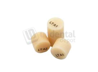 MAXPRESS - LITHIUM DISILICATE Pressable Ingots   - LT A1 package of 5 units #DIS LT A1
