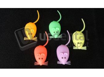 Plastic Mini mice teeth box - Little Mouse x 10 units ASSORTED colors - Fary tooth - baby tooth box for kids.