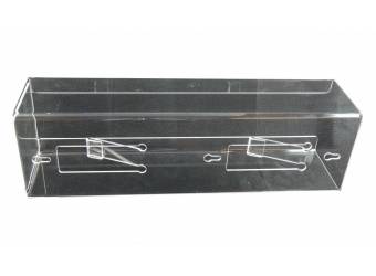 EARLOOP FACE MASK ACRYLIC DISPENSERS