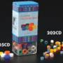 PLASDENT ASSORTED Small Code Ring Kit- Silicone- #202CD- A- Silicone- ( 80Pcs/Box- 10 Colors )