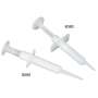 PLASDENT Disposable Impression Syringes Straight / Longer Tip- #8090- Color: CLEAR- 1.5in Bendable Tip- ( 50 Set/Box )