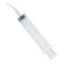 PLASDENT 12cc Utility Plastic Syringe Curved- #LL- UT- 50px /Box- Utlity Impresion Syringes- Disposables- Non- Sterile Utilited