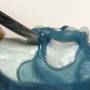RENFERT -  Geo Model Casting Wax Turquoise-Transparent 75Gr- #649-0000 #6490000