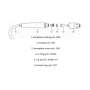 VANIMAN Spray Jet Assembly Handpiece replacement assembly ( complete Pen / nose / hose ) replacement parts #97947 -  this is the complete pen and includes parts #2192- #2191- #2187- #2188- #2177 - for Sandstorm Expert - Prestige -2 feet of tubing and nozzle cap. - For use with small blaster cabinet only.