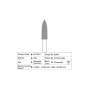 SHOFU CA CERAMISTÉ Standard (pre-polish) Bullet (12pk) - #0251