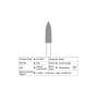 SHOFU CA CERAMISTÉ Ultra II (superpolish) Bullet (12pk) - #0257