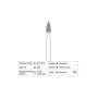 SHOFU FG BROWNIE Mini Points 12pk -  #0413