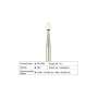 SHOFU HP DURA-WHITE STONES FL1 (12pk) - #0202
