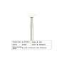 SHOFU DURA-WHITE STONES HP WH4 (12pk) - #0212