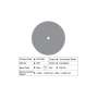 SHOFU HP SoftCut PB Unmounted Wheel 12pk - #0596
