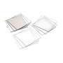 PRO-FLEX-    E-Gasket  5x5in  .080 (2mm) thick, CLEAR, ( Dual Laminate  20 Hard / 80 Soft ) A unique - #9604700