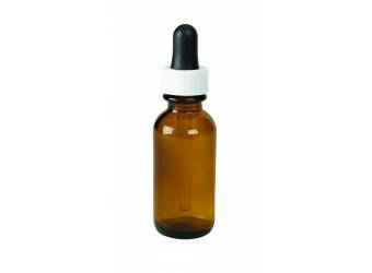 BROWN GLASS DROPPER