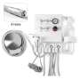 PEGASUS - High Speed Portable Turbine system with Bottle - Pedal and three way syringe - Coupling for 4 holes ( 4h) - Ideal for Hygienists - and dental labs -
