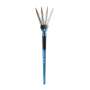 MPF BRUSH Optimum ( Nondas Design ) Spring Brush- Size #6 1pk - LIGHT BLUE ( line ) Mfg.#100-0006 1000006 - Brush #6 - #MPF BRUSH co ( with-Spring )