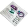 FLOW RAPiD KIT Paralleling Kit WITHOUT Bite-Wing Positioning (FILM & PSP) - #409280 Without Bite-Wing includes: 3 Aiming Rings (1 Anterior- 2 Posterior); 3 Indicator Arms (1 Anterior- 2 Posterior); and 18 Bite-Blocks (6 Anterior- 12 Posterior).