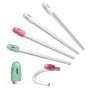 CROSSTEX Crosstex Comfort Plus Saliva Ejector WHITE/GREEN Mint 100pk x 10 bag ZWGCPM