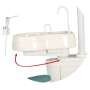 FLIGHT DENTAL - A2 Patient Chair (A2E) - + Flight Delivery Unit (FDU-200) + Assistant Instrum (Deluxe Touchpad, Syringe, 1xHVE,1x SE) + Porcelain Cuspidor - Timed Cup Fill and Bowl Rinse (CUSP-1613)-IF + Torch LED Light + 
(AI-1413) #A2-E - #A2E