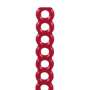 BEGO Wax retentions with round holes, for lower-jaw partial denture frames Colour: red, length 17 cm 150 pieces #40052