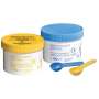 GC EXAFLEX&reg; Putty Standard Pack - Contains: 1 yellow base (500 g), 1 blue catalyst (500 g) and 2 scoops. - # 138301