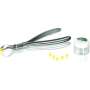 GC PLIERS, Accessory Set - Quantity of 50 rubber packing pads and 1 emery powder (4 g). - # 000237