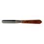 BUFFALO #2R stainless steel spatula with 4in  Flexible Blade and Wooden - #79340