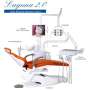 TPC - Laguna 2.0 LED550 Dental chair Operatory Package with Cuspidor (Include: L2000,PC5000,LAG-BRKT,2000,L550-LED) - # LP2100-550LED-2.0