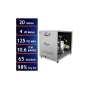 CALIFORNIA TOOLS - 20040DSPCADC Powerful 4.0 HP Ultra Quiet & Oil-Free Air Compressor﻿ + Air Drying System 98% + Automatic DraininG +  Soundproof Cabinet - # 20040DSPCADC