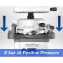 BIOART - OPEN BOX  BIOART NEW PlastPress Vacuum 110v - Possitive Pressure