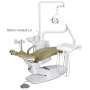TPC - Mirage 2.0 LED550 Operatory Package with cuspidor (incl. 4000, Brkt, 2015, L550-LED) - # MP2015-550LED