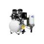 CALIFORNIA TOOLS - Powerful 2.0 Hp ( 2-chairs ) Horizontal Ultra Quiet & Oil-Free with Air Dryer and Aftercooler 110v  60 Hertz #10020HDCADC inL (16inin) x W (23inin) x H (35inin)in