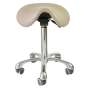 FLIGHT DENTAL - Flight Dental Systems Saddle Stool, Pneumatic Adjustable, Ergonomic Saddle Seat, Five-Star Caster Base, Black Upholstery - # FSSAD-601