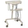 FLIGHT DENTAL - Flight Dental Systems MC-1300F A-Series Doctors Mobile Cart with TRAD-2001 Delivery Unit, Junction Box, 3-Way Syringe, 3 Handpiece Tubings - # MC-1300F