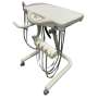 FLIGHT DENTAL - Flight Dental Systems MC-1300F-VAC A-Series Doctors Mobile Cart with TRAD-2001 Delivery Unit and Integrated Vacuum Package - # MC-1300F-VAC