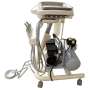 FLIGHT DENTAL - Flight Dental Systems MC-1300FC A-Series Doctors Mobile Cart with TRAD-2001 plus Integrated 1HP 2-Gallon Compressor, 3-Way Syringe, 3 Handpiece Tubings - # MC-1300FC