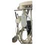FLIGHT DENTAL - Flight Dental Systems MC-1300FC-VAC A-Series Doctors Mobile Cart with TRAD-2001, Integrated 1HP 2-Gallon Compressor and HVE Air Venturi Vacuum Package - # MC-1300FC-VAC