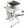 FLIGHT DENTAL - Flight Dental Systems MC-1302F A-Series Doctors Mobile Cart with TRAD-2002 Delivery Unit, Junction Box, 3-Way Syringe, 3 Handpiece Tubings - # MC-1302F