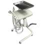 FLIGHT DENTAL - Flight Dental Systems MC-1302F A-Series Doctors Mobile Cart with TRAD-2002 Delivery Unit, Junction Box, 3-Way Syringe, 3 Handpiece Tubings - # MC-1302F