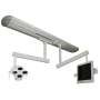 FLIGHT DENTAL - Option LED Light Flight Torch LED DOUBLE TRACK MNT Light (Light and Monitor Mount Only) *
Monitor Sold Separately - # TL-1006T