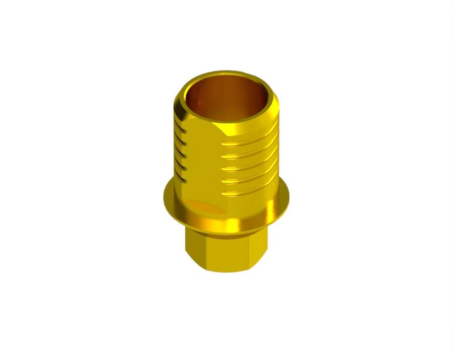 1G TiBase Abutment — Engaging — Internal Hex (INTHex) NP (HEI-35751) — product photo