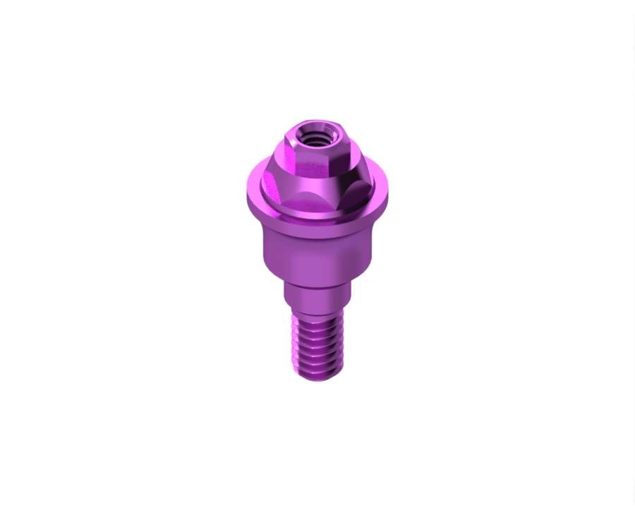 Straight Multiunit Abutment — Internal Hex (INTHex) NP (Strght Multiunit HEI-35803) — product photo