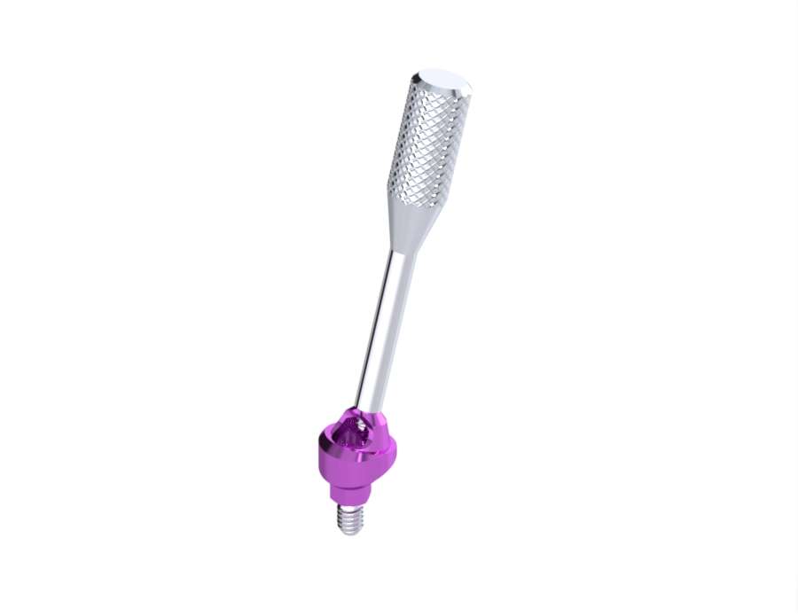 17° Multiunit Abutment — Internal Hex (INTHex) NP (17d Angled Multiunit HEI-35853) — product photo