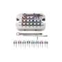 DIGITECH - Kit Universal Dental Implant DRIVERS UNIVERSAL  Prosthetic Kit 16 screwdrivers + Torque Wrench