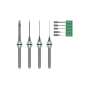 AMANN GIRRBACH - Roto  RFID Green 0.3mm - CadCam burs  - 6mm Matron - # 759607