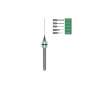 AMANN GIRRBACH - Roto  RFID Green 0.3mm - CadCam burs  - 6mm Matron - # 759607